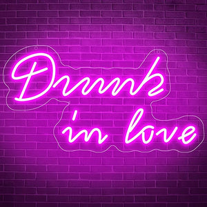 "Drunk in Love" Neon Sign