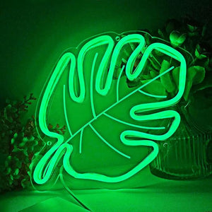 "Monstera Leaf" Neon Sign