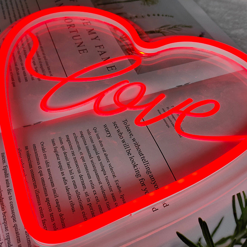 "Love" Neon Sign